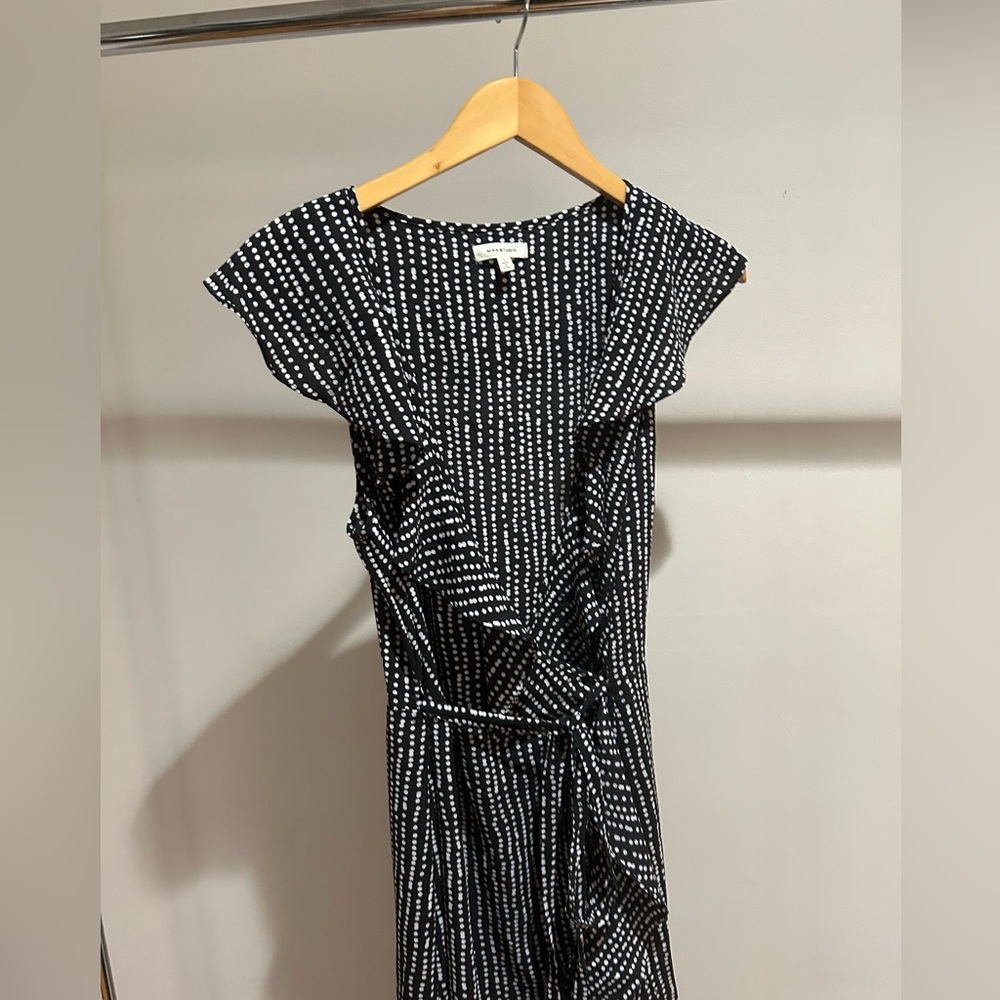 Max Studio Feminine Flirty Wrap Dress